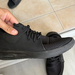 Jordan athletic shoes, black, size 44.5