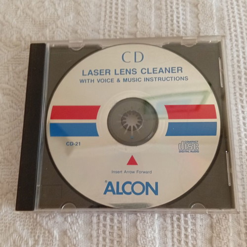 Alcon CD Laser Lens Audio Cleaner like new
