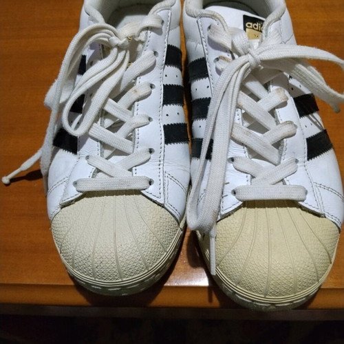 Adidas women's athletic shoes used, size 38, white