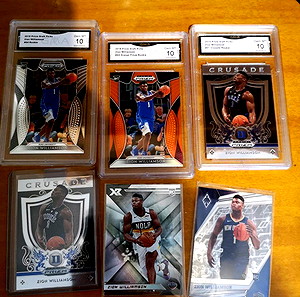 6 zion williamson rookie cards nba