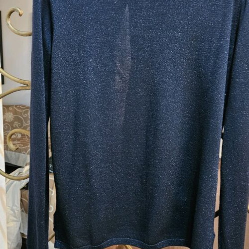 Lacoste women's cardigan like new, blue, size L