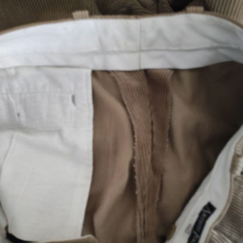 Artisti Italiani men's corduroy pants like new, brown, size L
