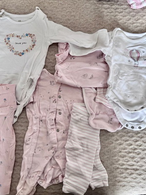 Baby girl clothes pack 0-3 months used, winter