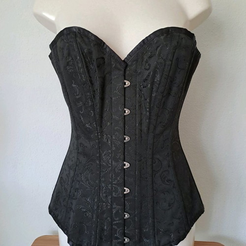 Punkrave corset size 28 new, black goth overbust