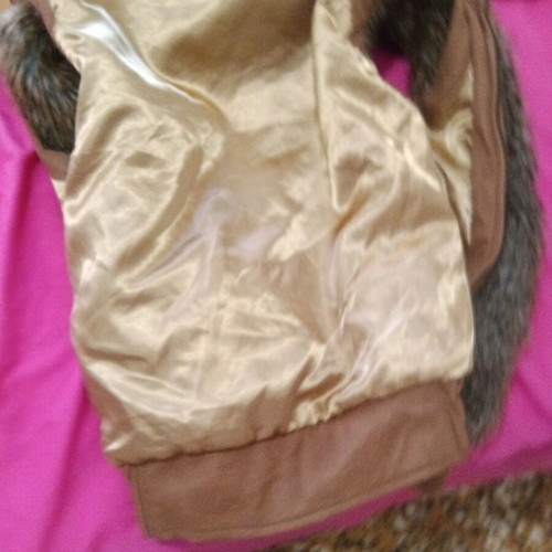 Fur vest jacket Medium, Sonia