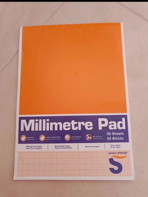 Millimetre pad for mathematics unused