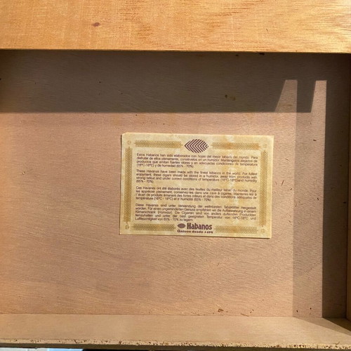 Genuine wooden Cohiba cigar case like new, Havana 2008