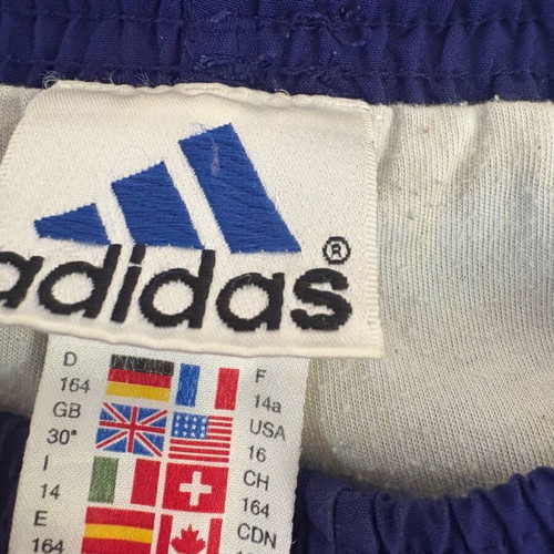 Adidas tracksuit used, kids 14-16 and women's small, blue
