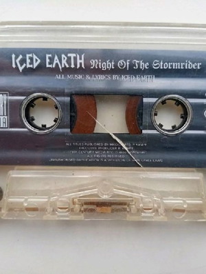 Iced Earth Night of the Stormrider κασέτα μεταχειρισμένη 1991