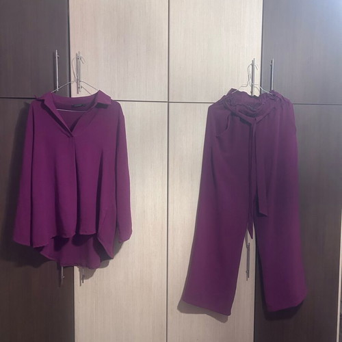 Desiree set purple worn once