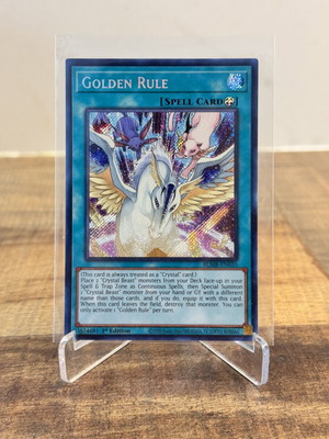Yu-Gi-Oh! Golden Rule BLMR-EN035 Secret Rare 1st Edition near mint