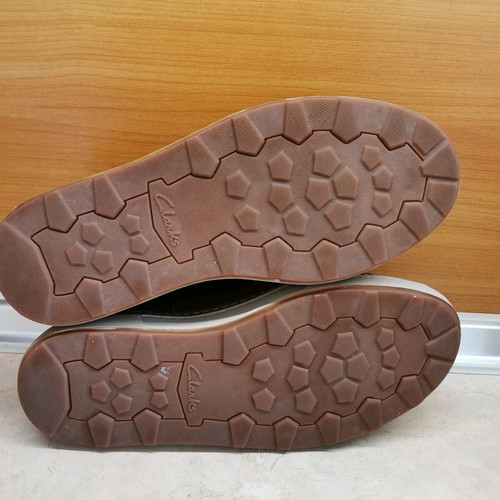 Clarks Lorsen Edge men's sneakers size 41 like new, brown