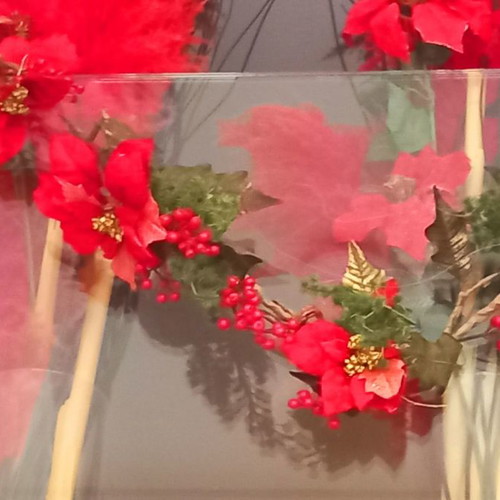 Christmas garland used, length 1.70 m