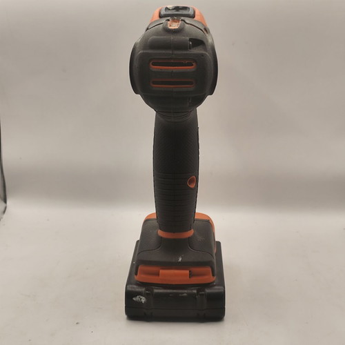 Black & Decker battery drill with battery