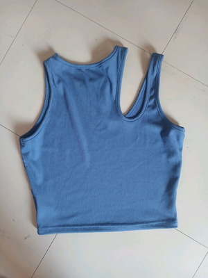 T-shirt Shein blue, like new, size S