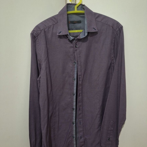 Belmonte men's shirt medium new, purple