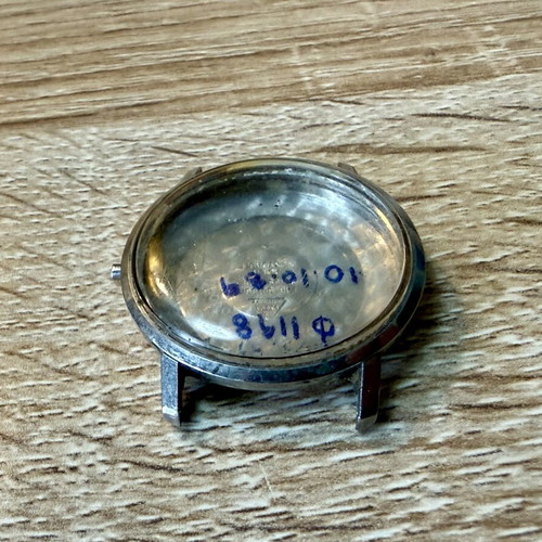 Omega Seamaster De Ville Vintage 135.010 watch case used, silver