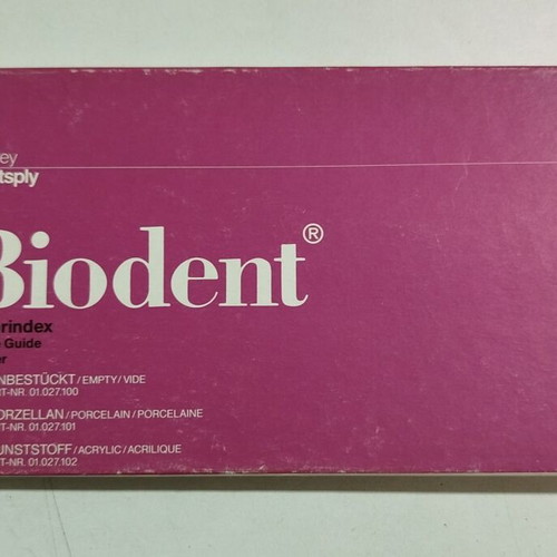 Biodent Shade Guide like new