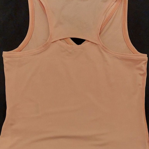 Nike women's Dri-Fit sports tank top, small, salmon pink
