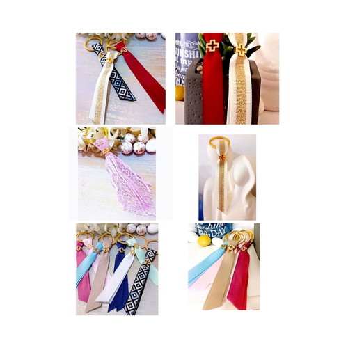 Handmade Martyrika Keychains with Ribbon made to order