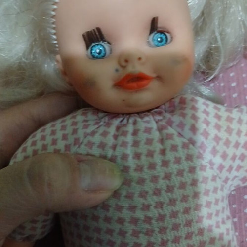 El Greco doll used with imperfections
