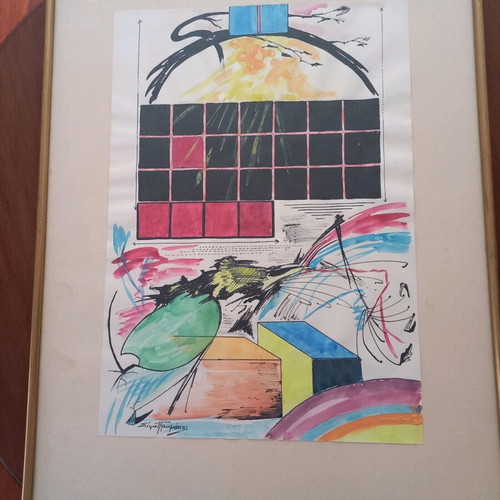 Painting used