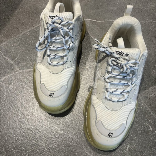 Balenciaga Triple S sneakers size 41, white