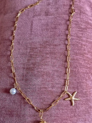 Stainless steel necklace new