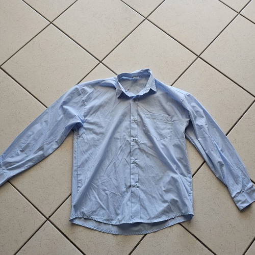 Domino Teen Boys' Shirt L Blue New