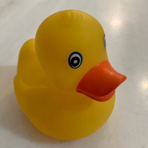 Yellow rubber duck like new
