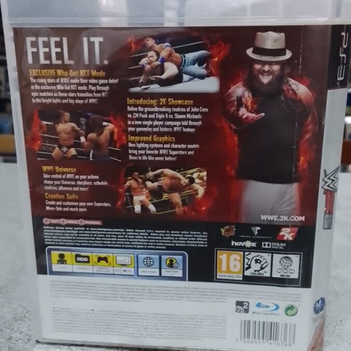 WWE 2K15 PS3 game used, with manual