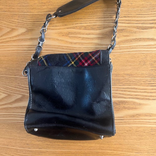 Killah "Sister of Thunder" vintage shoulder bag with chain, 90s Y2K grunge