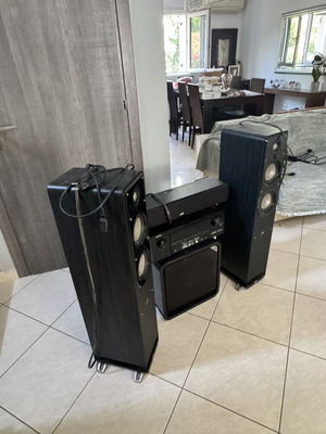 Polk Audio Signature Home Cinema 3.1 με Denon AVR-X2500H μεταχειρισμένο σετ