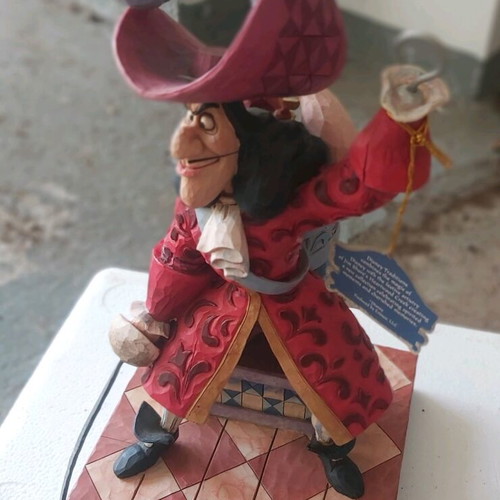 Double-sided figure Captain Hook and Mr Smee new