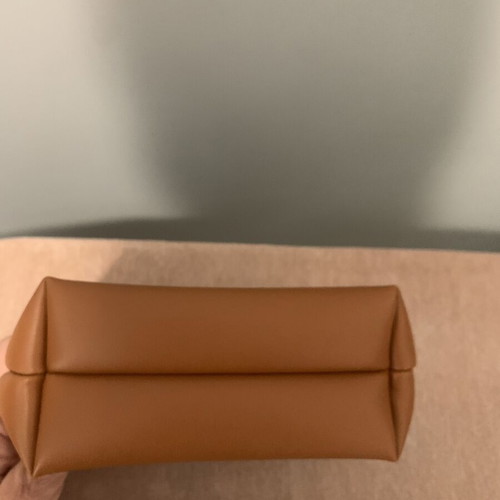 Brown wallet with zipper