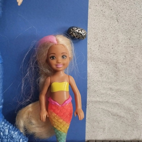 Barbie mermaids used, Barbie made to move and Chelsea