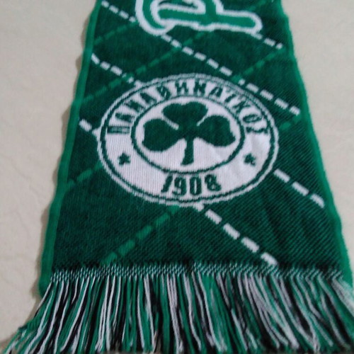 Panathinaikos 100 Years Anniversary Scarf like new, authentic