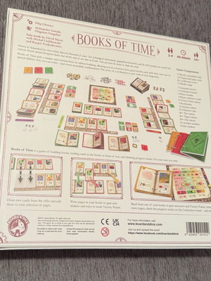 Books of Time board game new