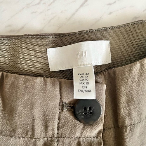 H&M pants like new, size L 40 12, brown