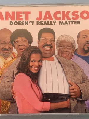 Janet Jackson Doesn't Really Matter CD single used, pop