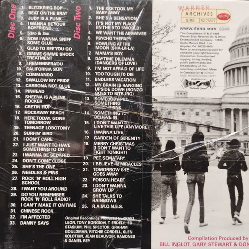 Ramones Anthology (Hey Ho Let's Go!) 2xCD new, punk