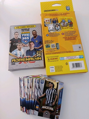 FIFA Adrenalyn 365 30 different cards like new, 2025