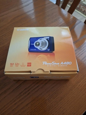 Φωτογραφική κάμερα Canon PowerShot A480 μεταχειρισμένη