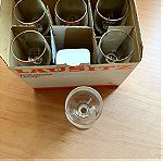  6 Κρυστάλλινα ποτήρια του λικέρ Lausitz