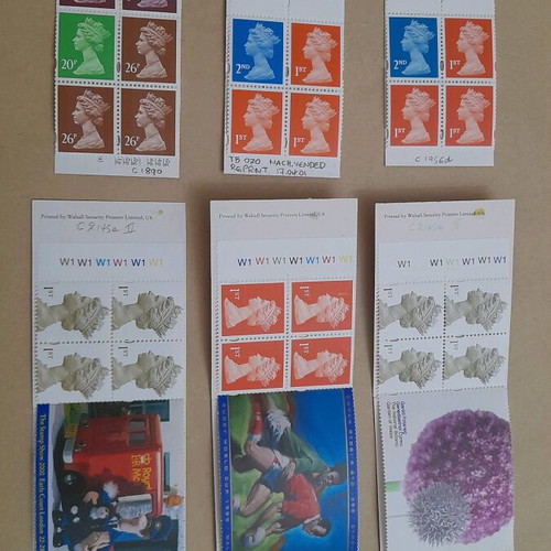 Royal Mail prestige stamp-booklet set of 6 new