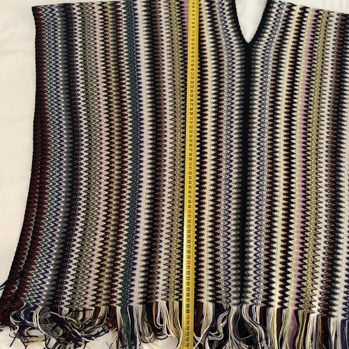 Missoni Poncho new, colorful design