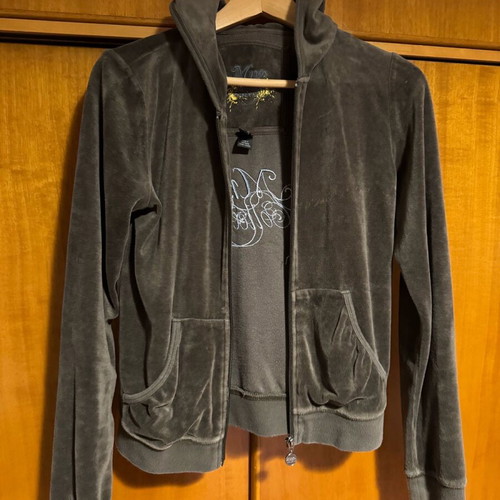 Mango velvet tracksuit like new, brown