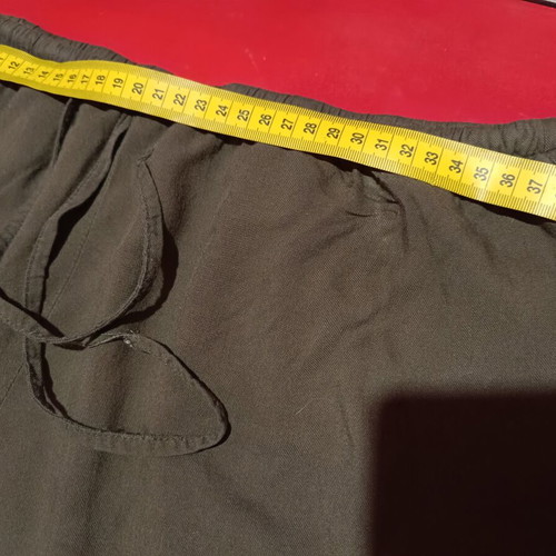 H&M divided pants size 38 with pockets, salvari style, pure viscose, like new