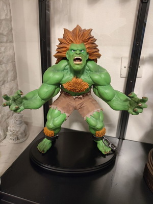 Pop Culture Shock Street Fighter Blanka Savage статуетка лимитирана серия като нова