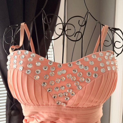 Pink dress for special occasions, size S